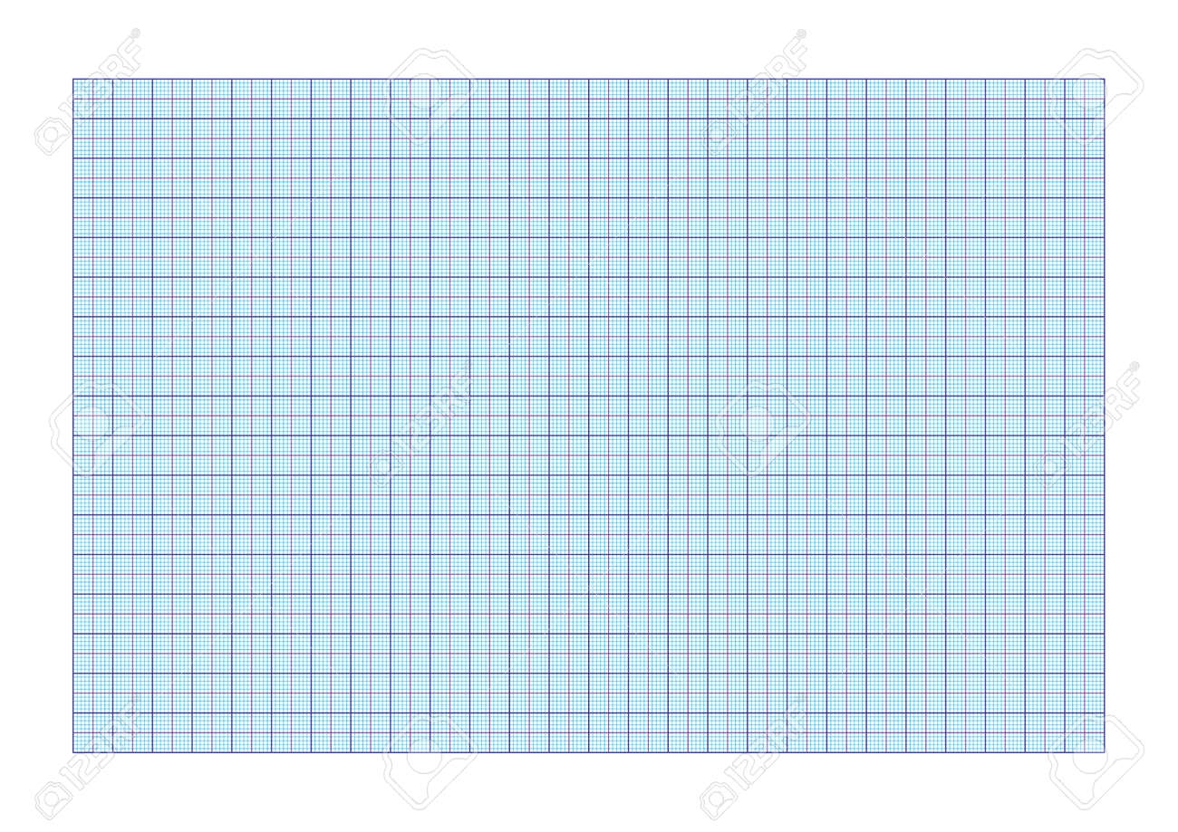 A4 Graph Paper Standard For Printing With Cm And 5 Mm Separators Royalty Free SVG Cliparts Vectors And Stock Illustration Image 22251274 