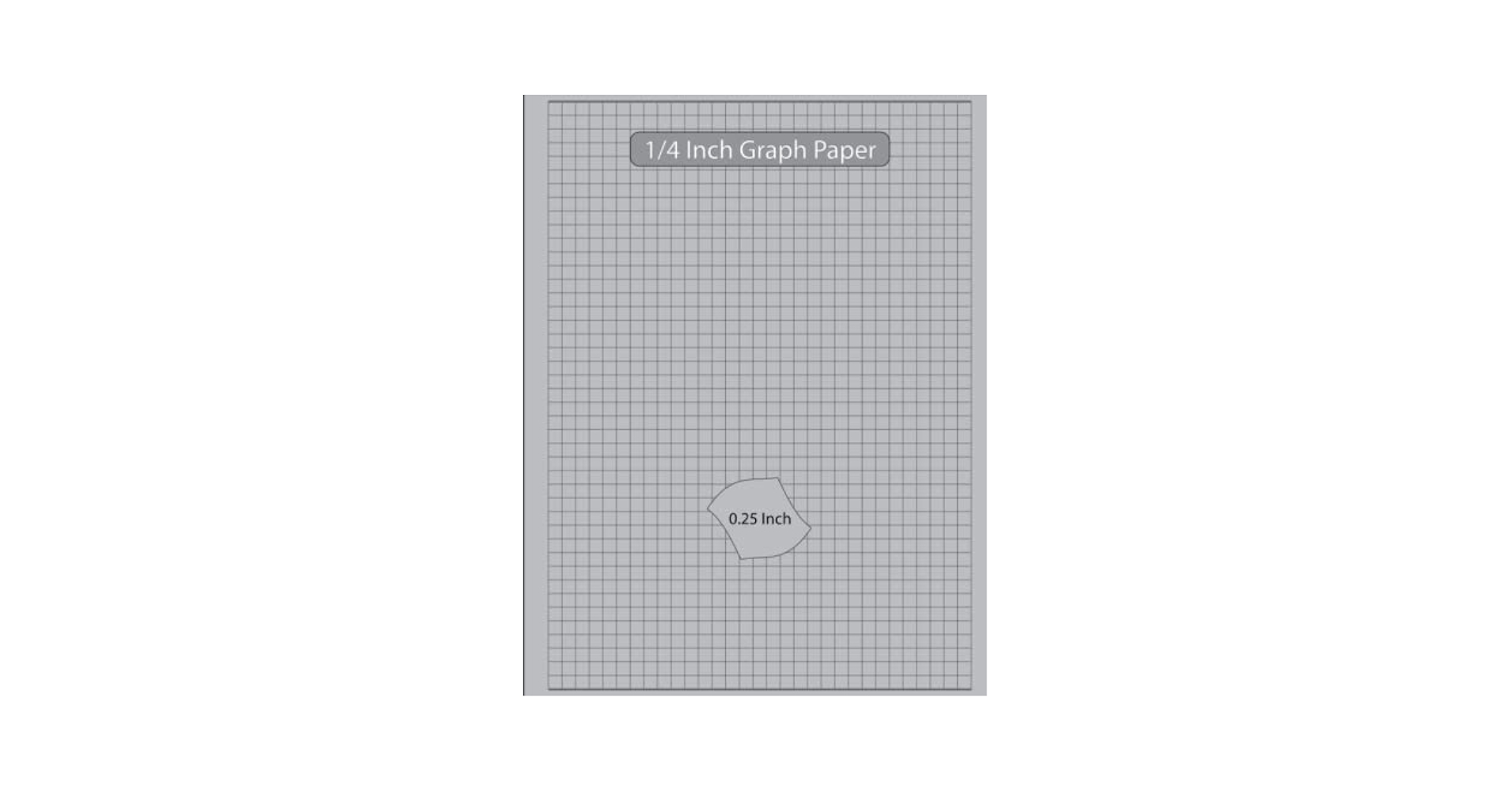 Printable 0.25inch Graph Paper