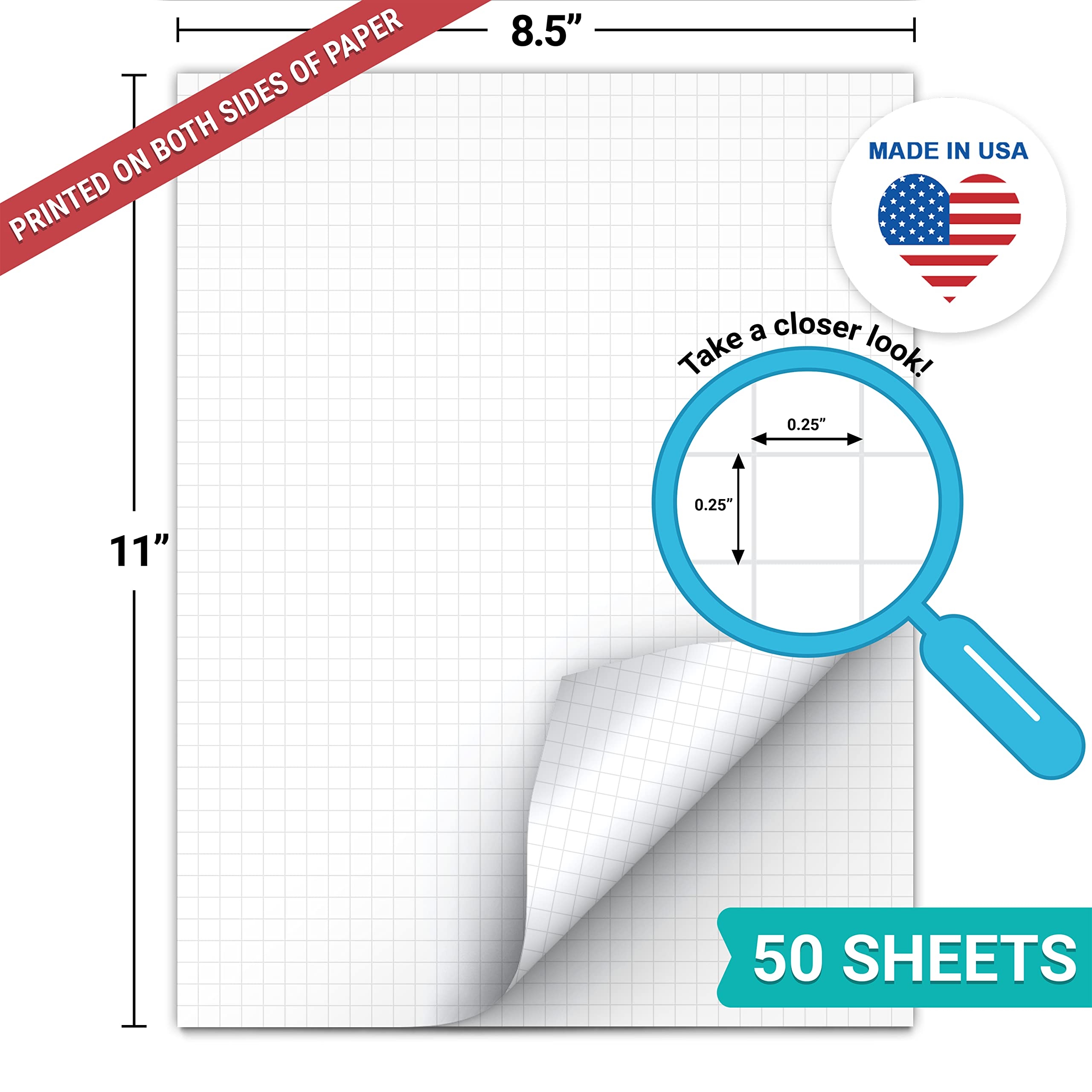 Printable Double Sided Graph Paper