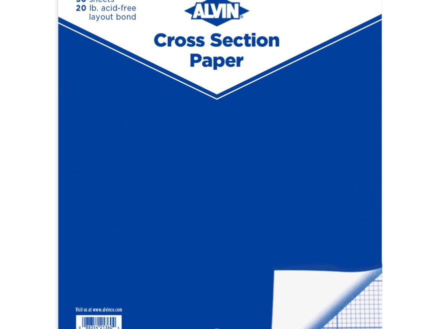 Amazon ALVIN Cross Section Graph Paper Pad 8 5 X 11 Model 1422 5 Versatile Drafting And Architecture Paper Acid Free 10 X 10 Inches Grid 50 Sheet 8 5 X 11 Inches Office Products