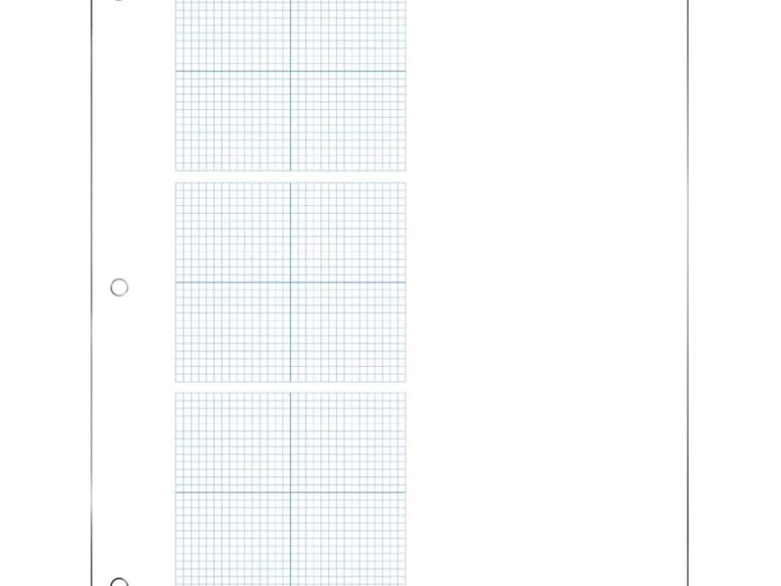 Amazon Geyer Instructional Products 3 Grid Graph Paper 1 8 Squares And Accentuated Axes Right Half Blank Double Sided Blue Lined 500 Sheet Ream Three Hole Punched Office Products