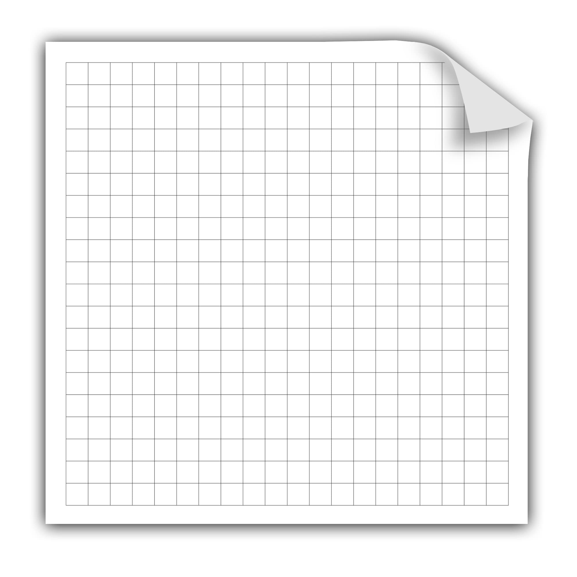 Amazon Geyer Instructional Products 503016 20x20 Squares Static Cling Graph Office Products