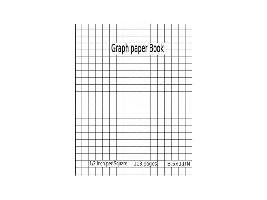 Amazon Graph Paper Book 1 2 Inch Per Square Grid Paper 8 5X11 69 21 59 X 27 94 Cm All Purpose Graphing Notebook For Math Science And Design 9798519555463 Publishing ProBook Books