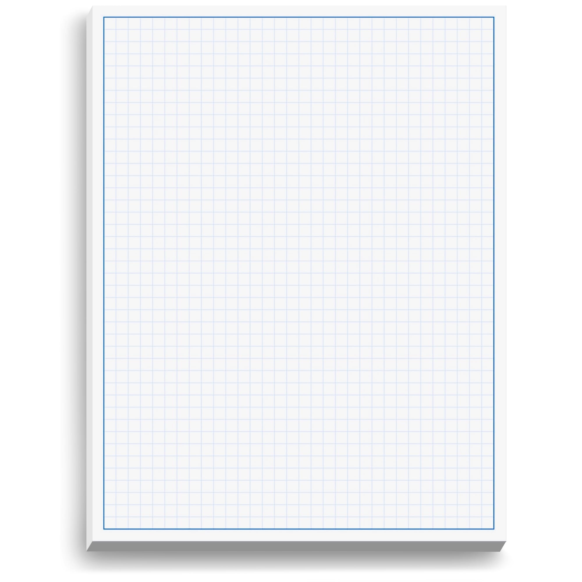 Amazon Graph Paper Pad For Blueprint Drawings Drafting Engineering Drawing And Planning Graph Paper 8 5x11 Blueprint Quadrille Grid Paper Pads With Blue Lines High Brightness 50 Sheets 1 Pack Office Products
