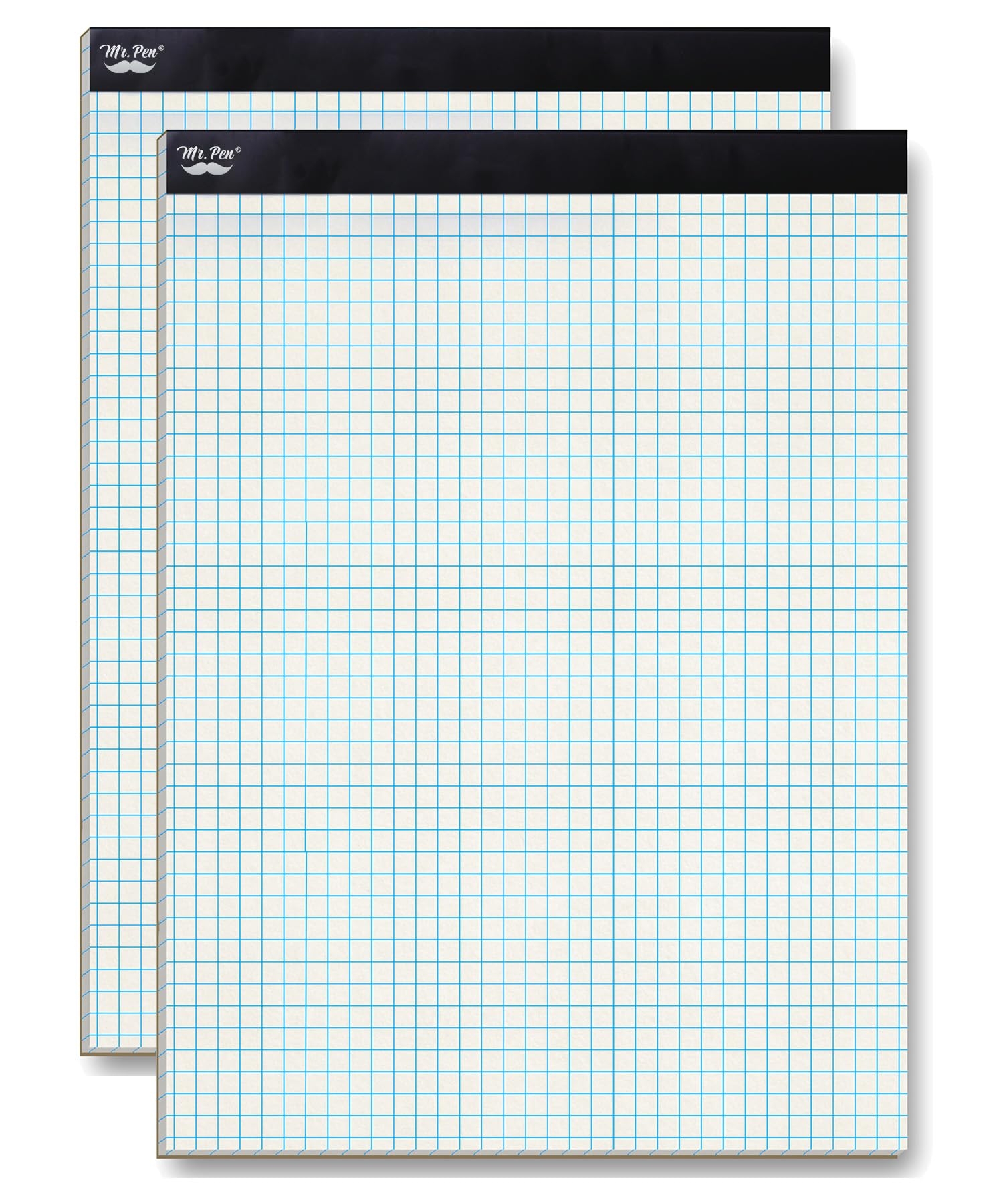Amazon Mr Pen Graph Paper Pads 8 5 X 11 Inches 2 Pack 55 Sheets Pack 5x5 5 Squares Per Inch Blueprint Grid Paper Pads 8 5 X 11 Math Notebook Office Products