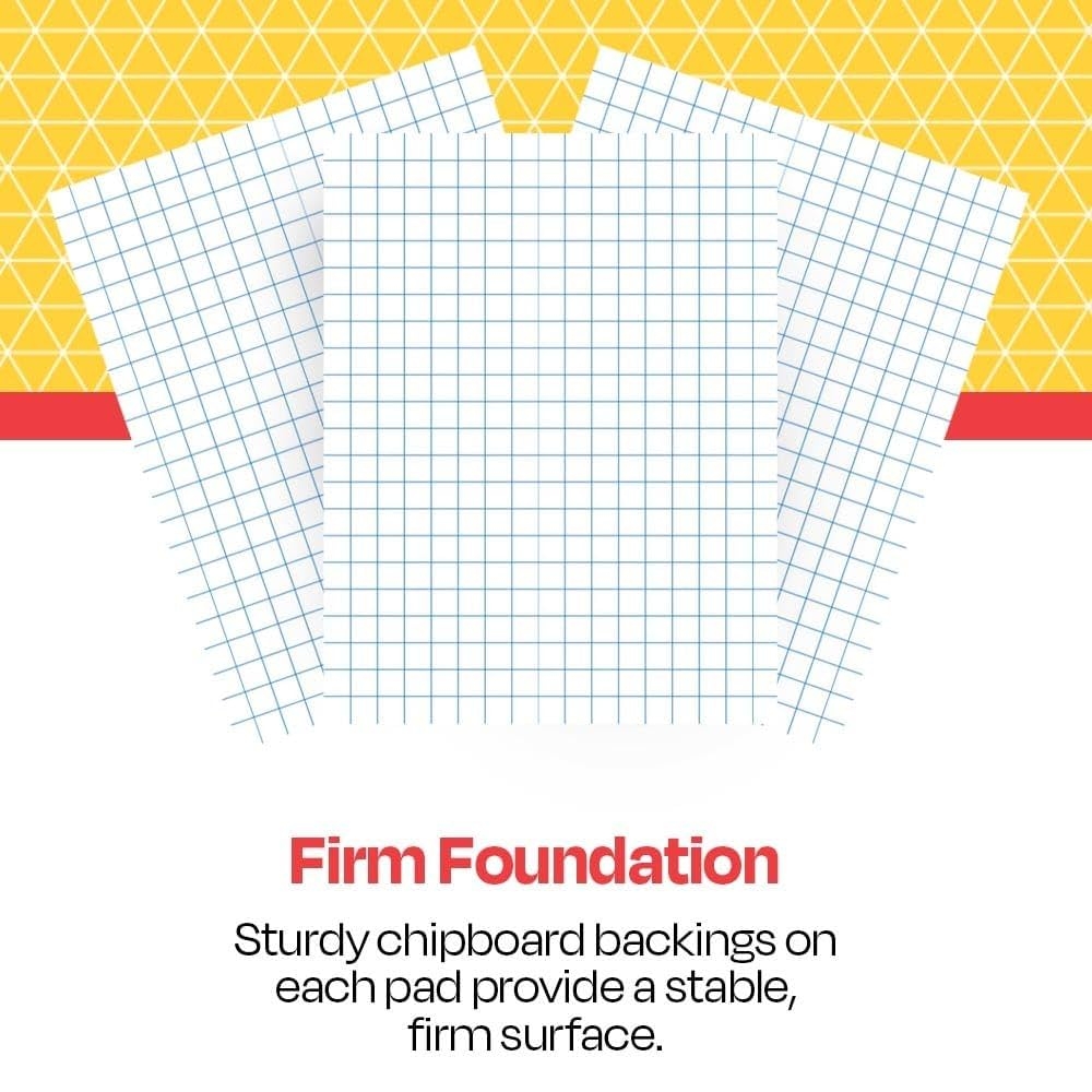 Amazon PAPER GRAPH 8 5X11 1 4 RULED SCHOOL SMART 50 SHTS PK OF 12 Office Products