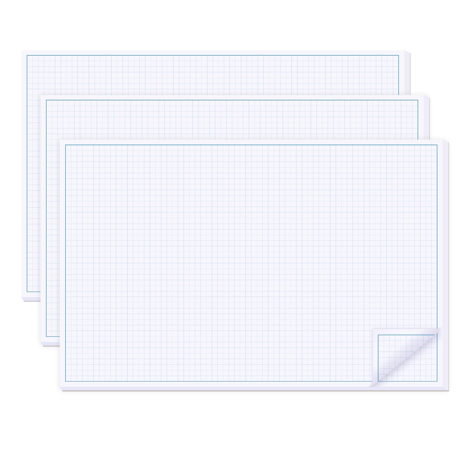 Amazon Suituts 3 Pads 11X17 Inches Graph Paper Large Grid Paper Two Side Drafting Paper Architect Graph Paper Blueprint Paper 4 Squares Per Inch 50 Sheets Each Pad Office Products