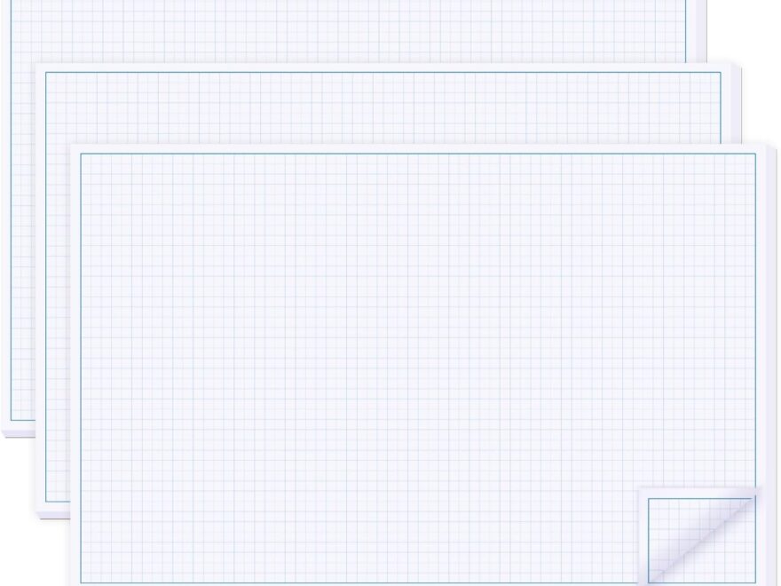 Architect Paper 3 Pads 11X17 Inches Graph Paper Large Grid Paper Bosnia And 11x17 Graph Paper