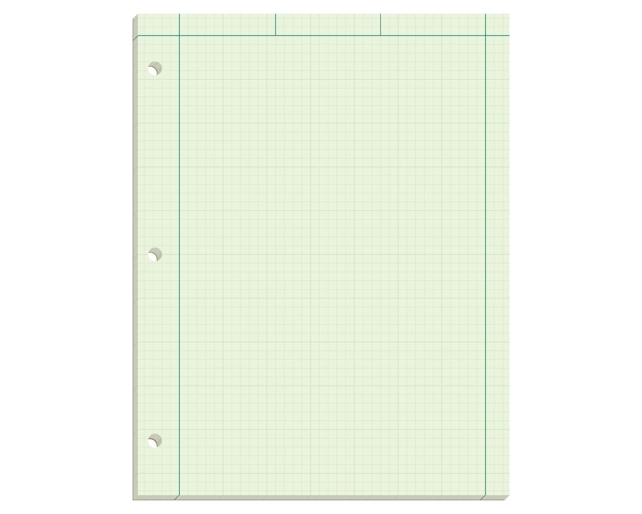 Engineers Labeled Graph Paper
