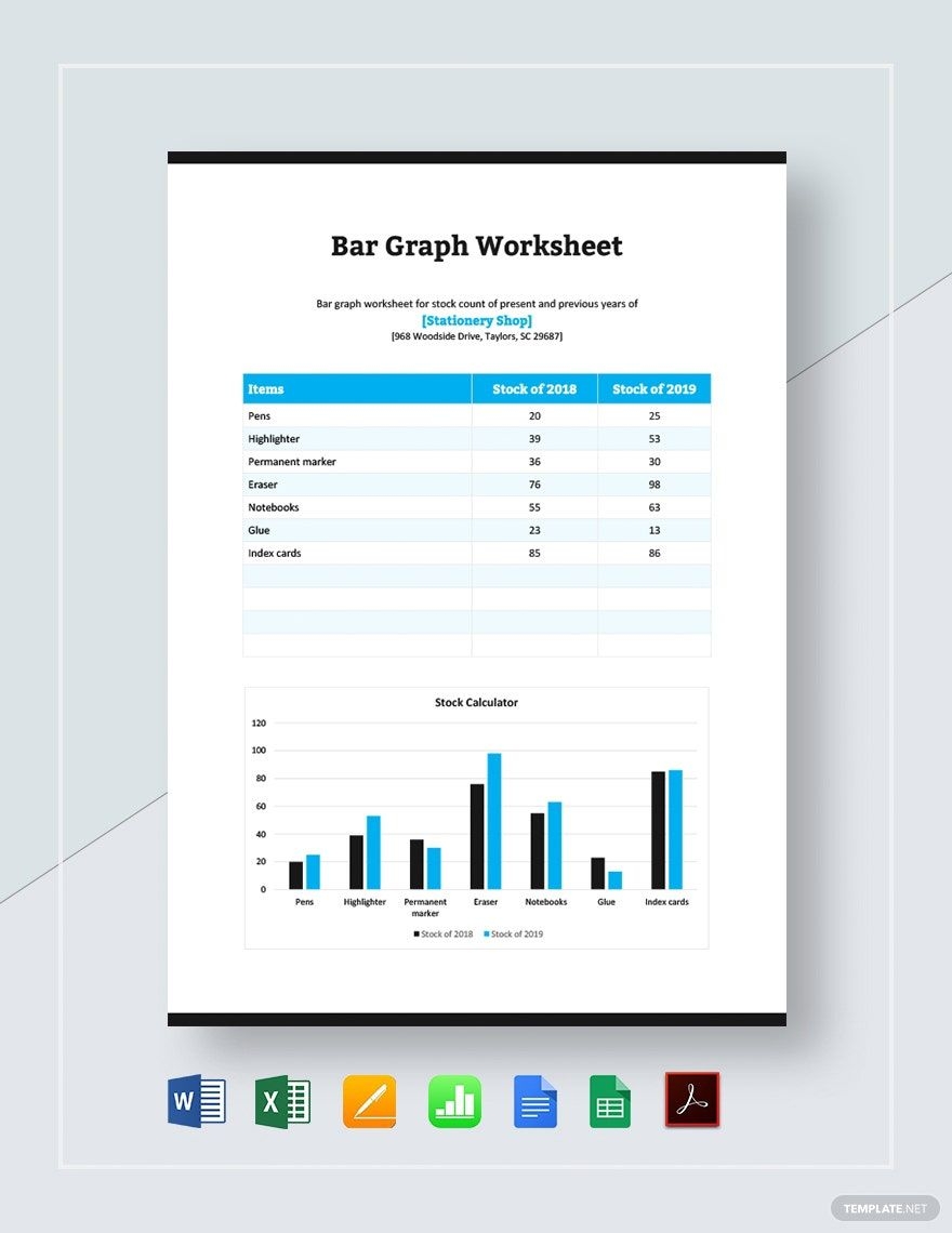 Graph Bar Sheet Template Graph Bar Sheet Template