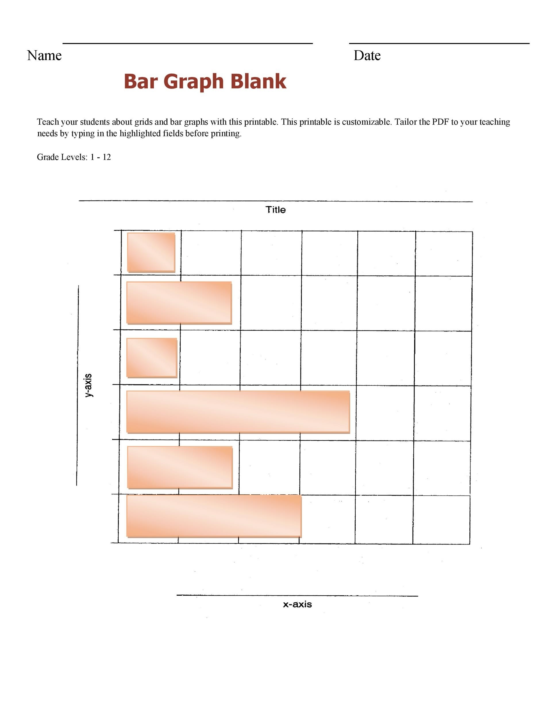 Blank Bar Graph Template New Calendar Template Site 4U6PuvTT Bar Worksheets Library