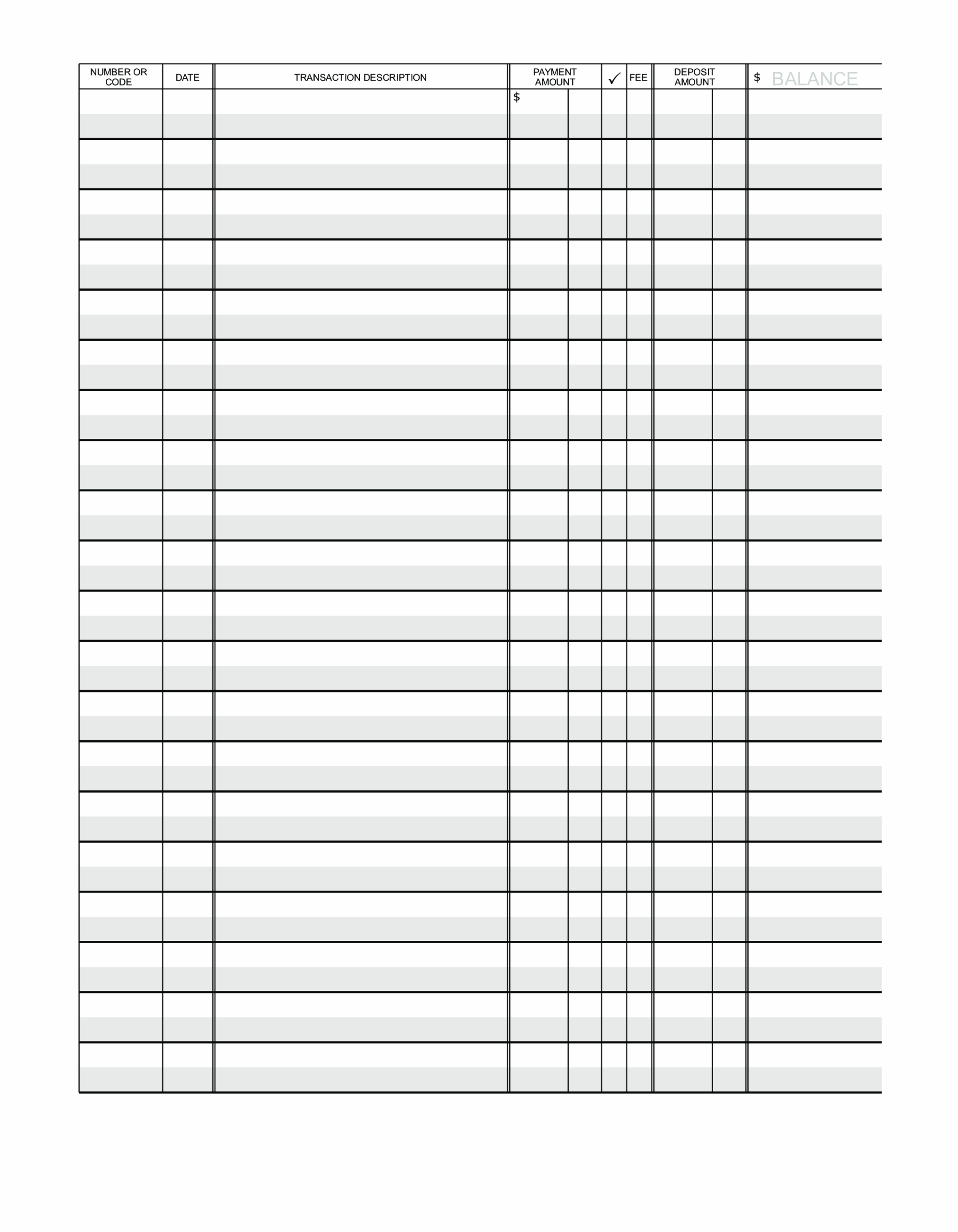 Ledger Graph Paper Printable