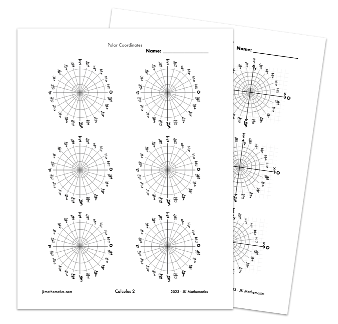 Printable Polar Graph Paper Free Download