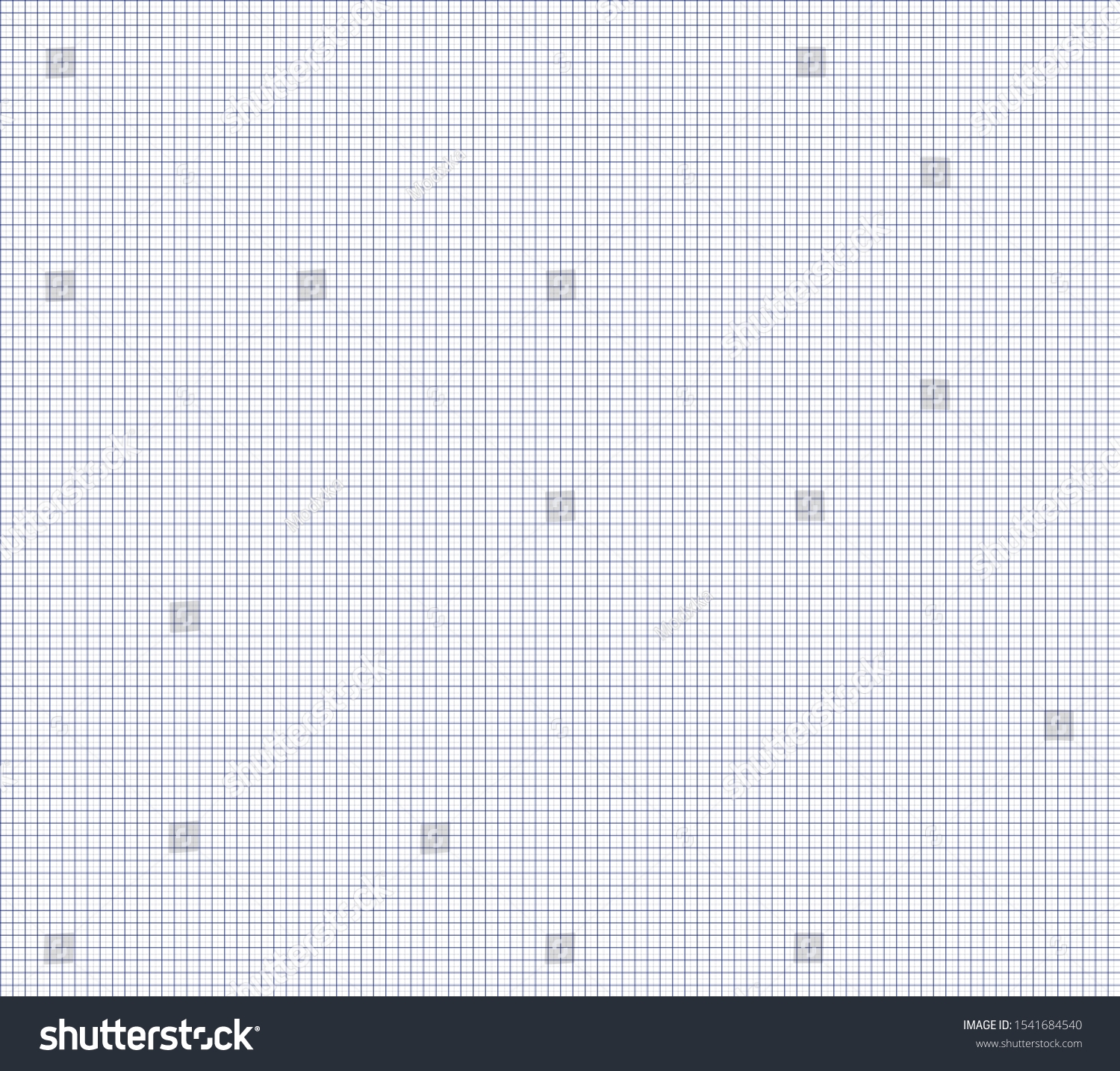 Blue Grid Paper Print Table Graph Stock Illustration 1541684540 Shutterstock