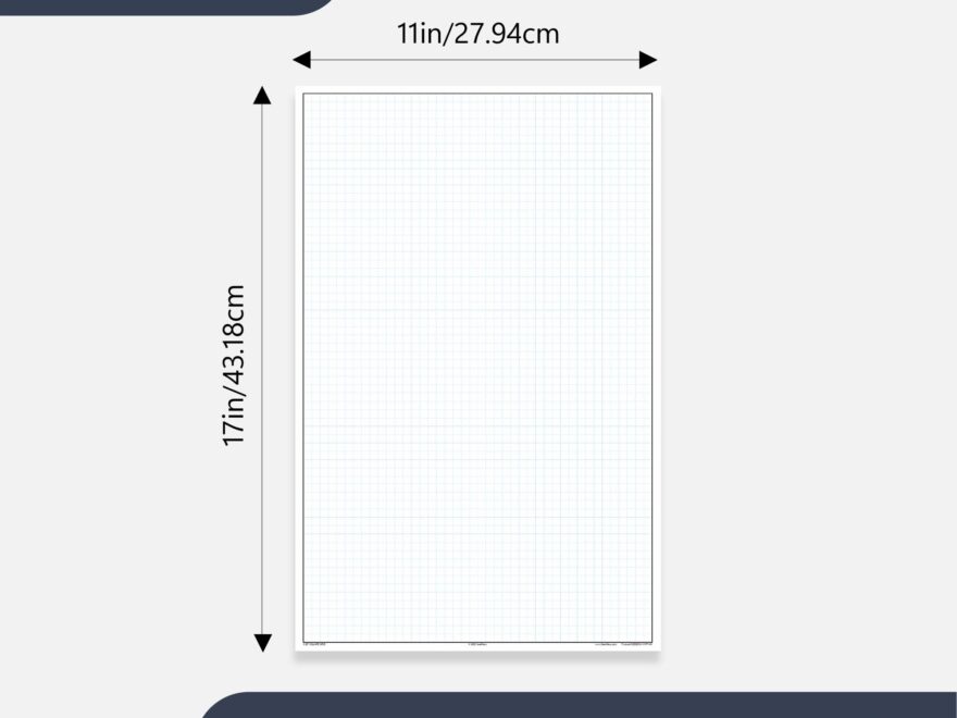 Blueprint Paper Large 11x17 Quadrille Graph Paper 0 25 Grid Blueprint Quality Grid Paper