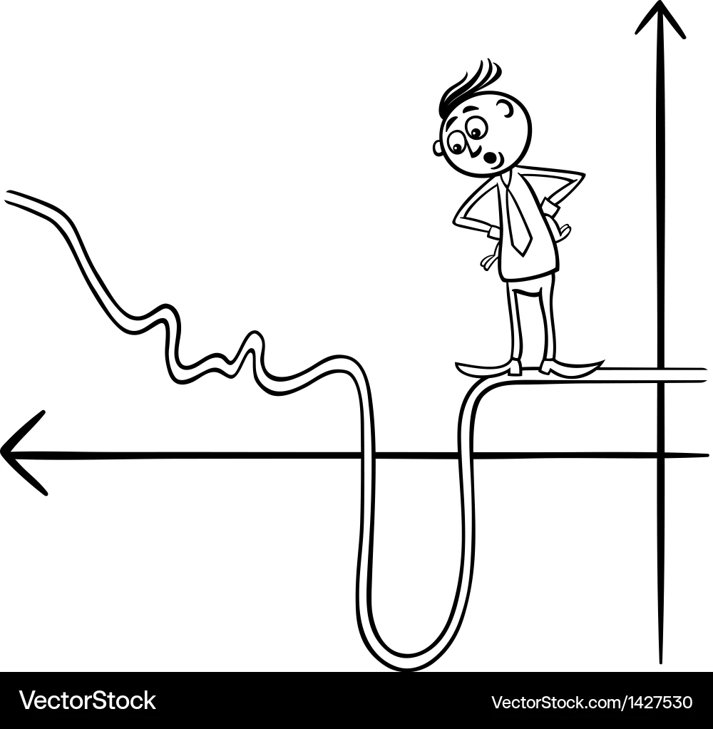 Graph Curve Clip Art Black And White