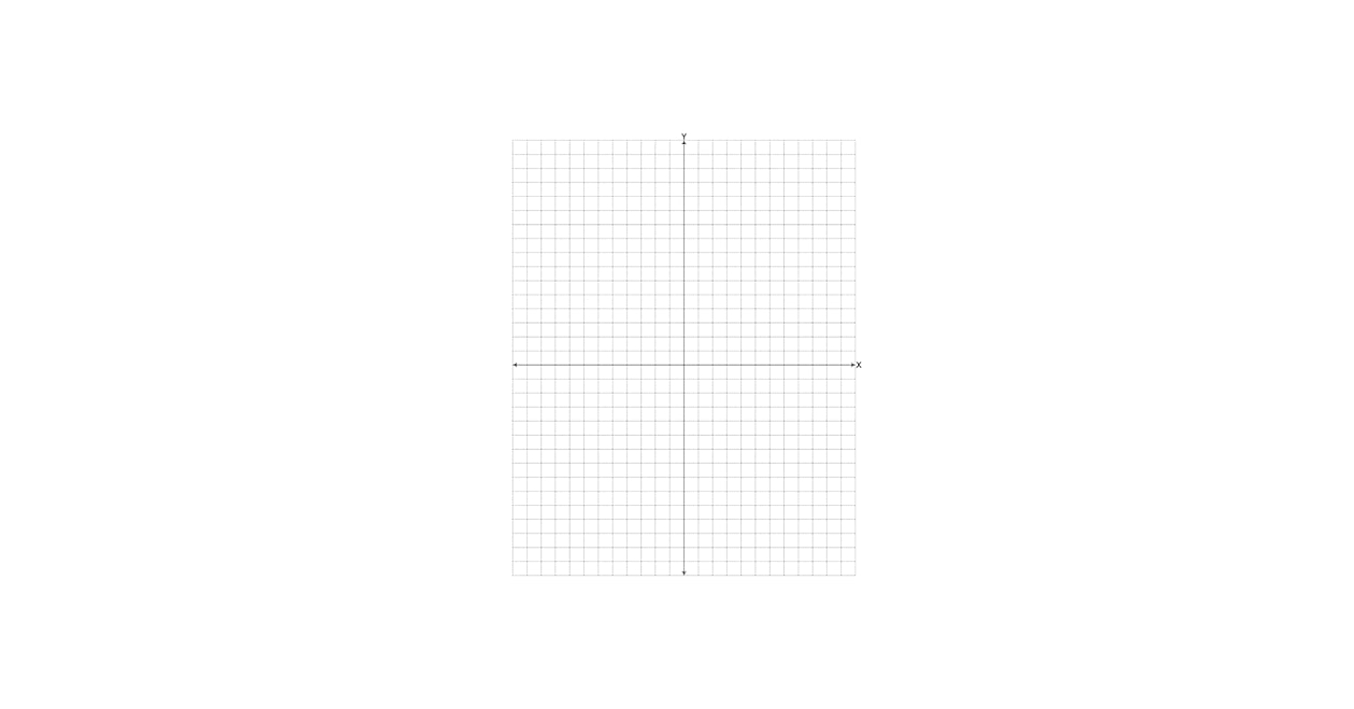 Single Quadrant Graph Paper To Print
