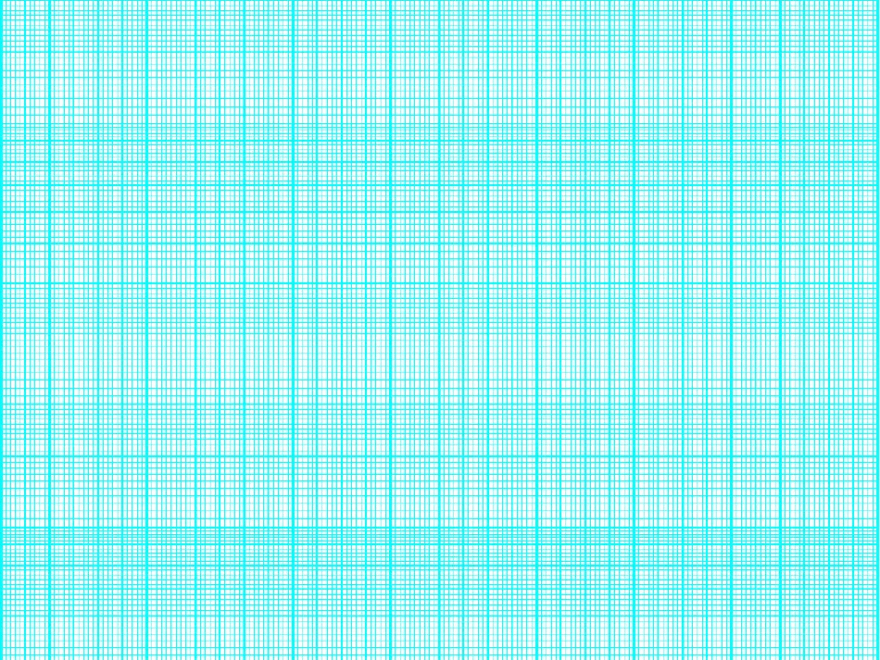 Cyan Semi log Paper Template With 36 Divisions By 3 cycles Download Printable PDF Templateroller