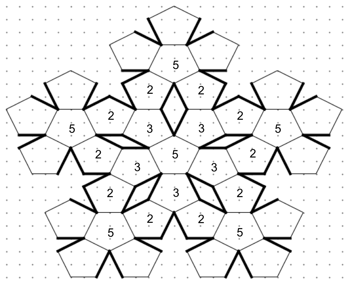 Dave Computes Dave Computes How To Draw Penrose Tiles On A Grid Dave Computes Dave Computes How To Draw Penrose Tiles On A Grid