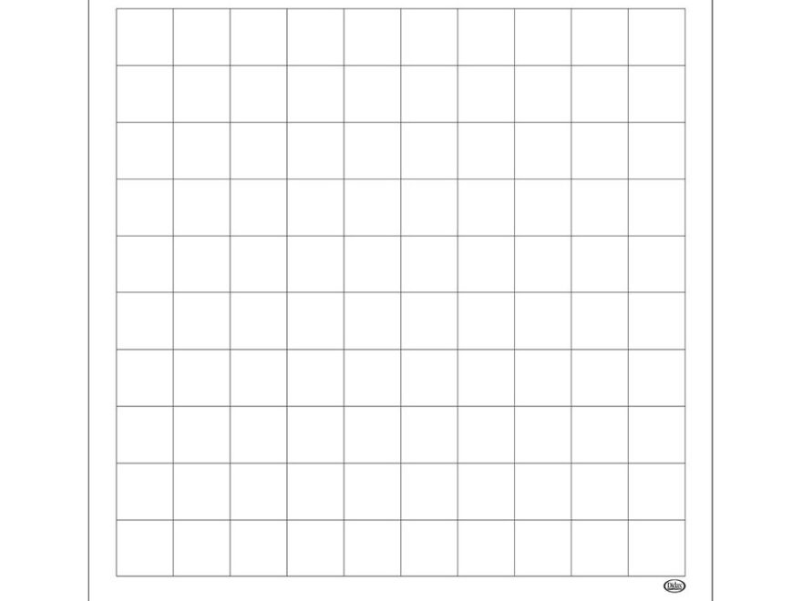 Demonstration Magnetic Dry Erase Graphing Grid Didax DD 212120