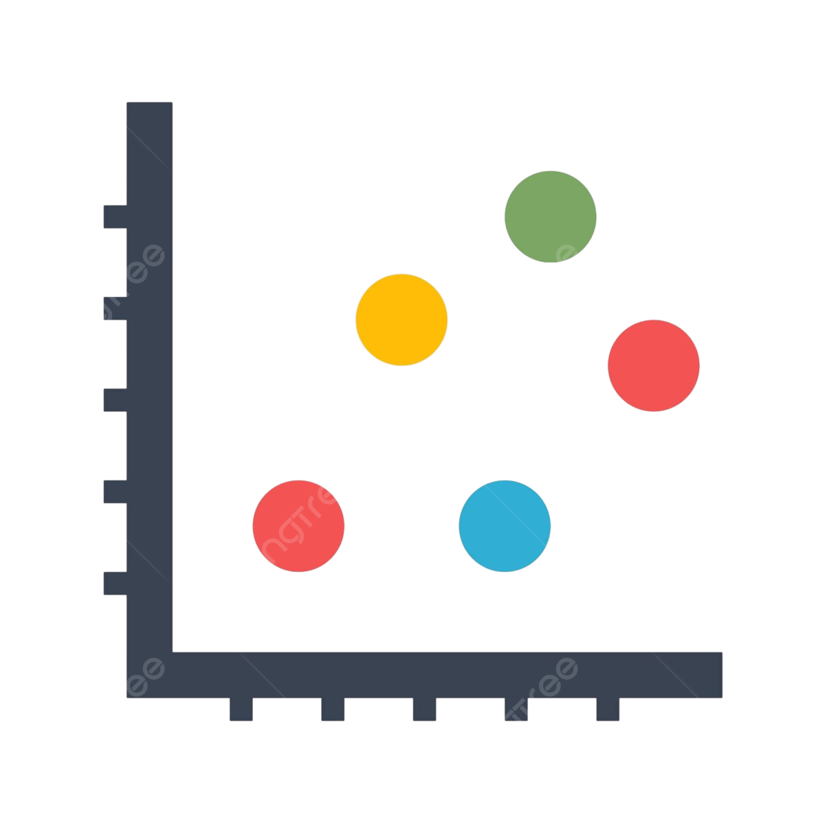 Dot Plot Graph Clip Art