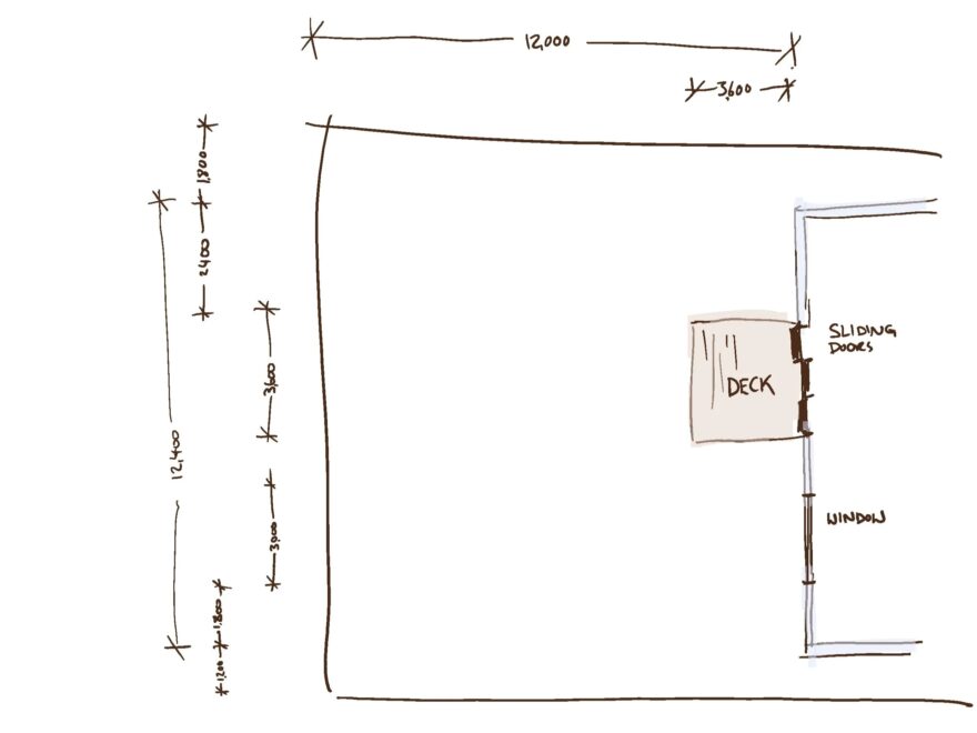 Drawing To Scale Ross Uebergang Landscape Design