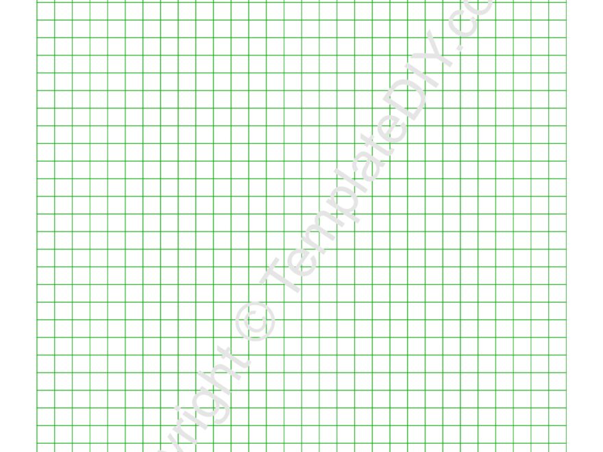 Engineering Graph Paper Grid Paper Template Printable PDF