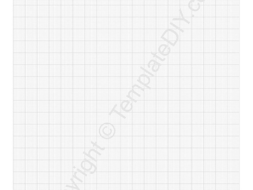 Engineering Graph Paper Grid Paper Template Printable PDF