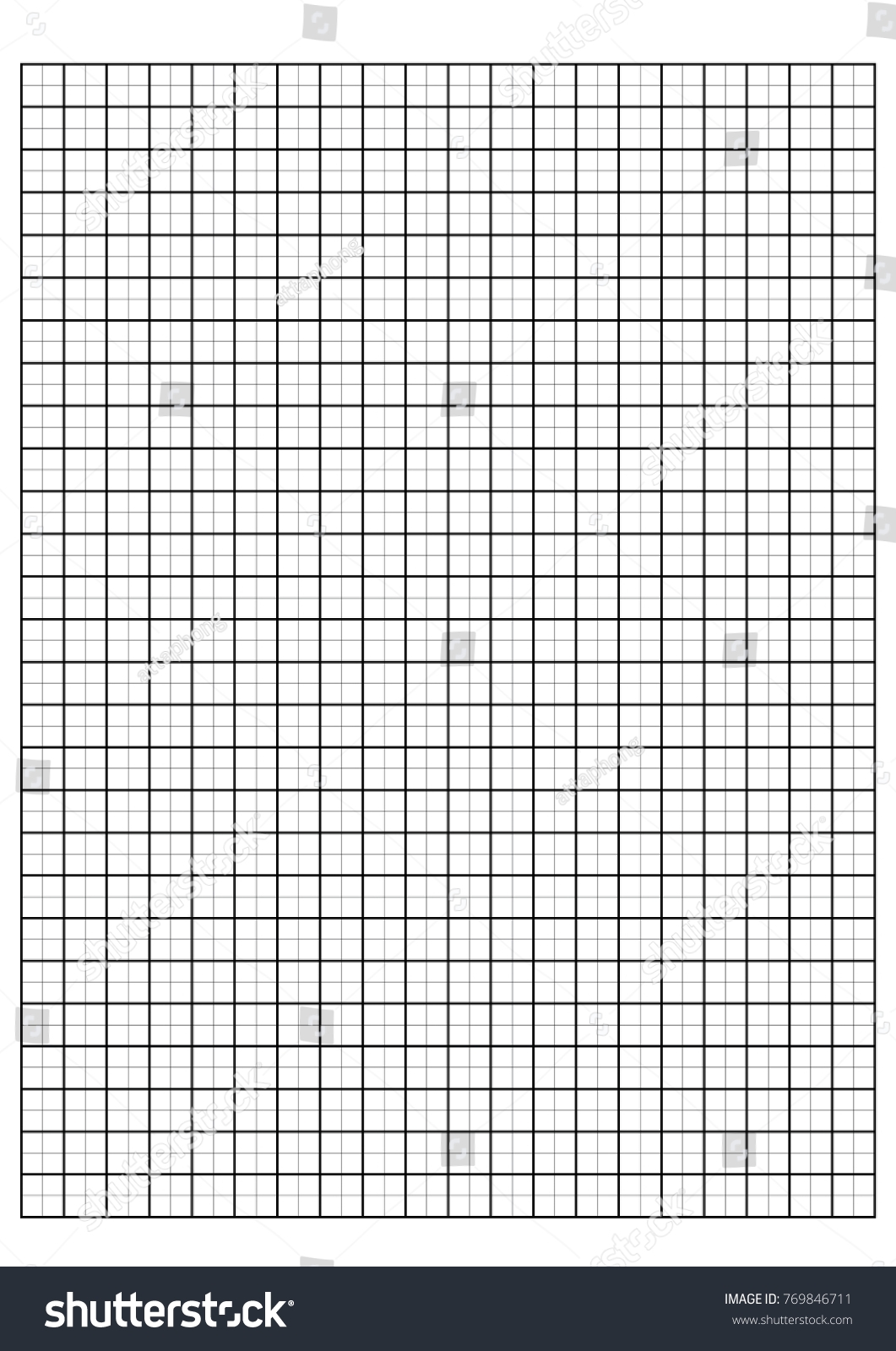 Engineering Graph Paper Printable Graph Paper Stock Vector Royalty Free 769846711 Shutterstock