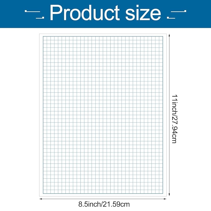 Engineering Graph Paper Sherr 4 Pads Large 11 X 11 Inches Draft Paper