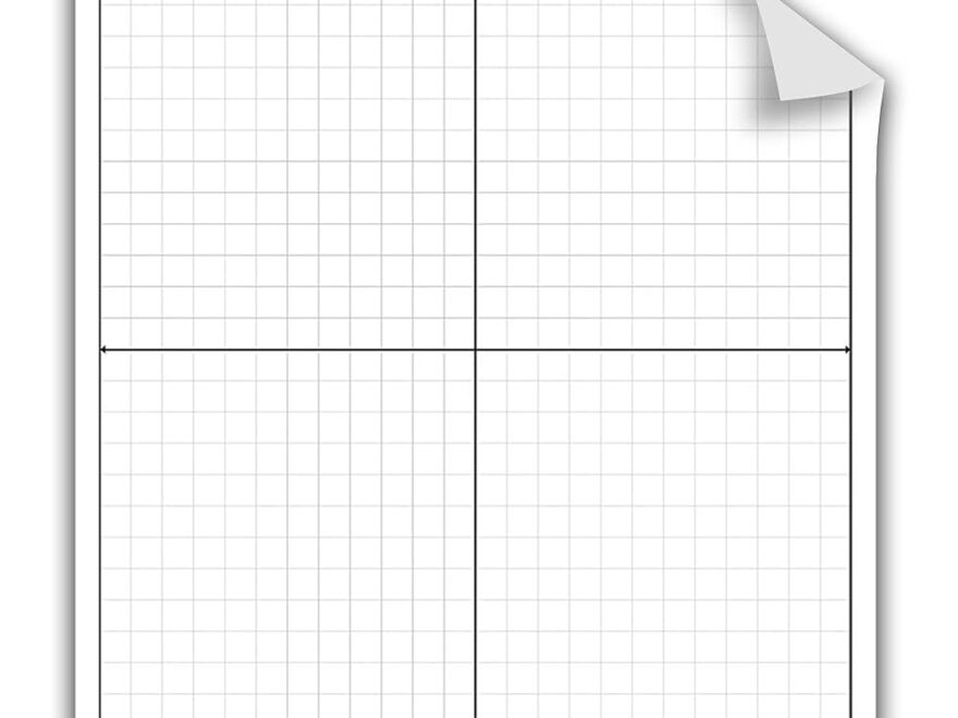Engineering Paper Geyer Instructional Products Metric Quadrant Graph Paper 4 Quadrants With 1 2 Cm Squares Double Sided Red Lined 500 Sheet Ream Three Hole Punched Blue Planet Square