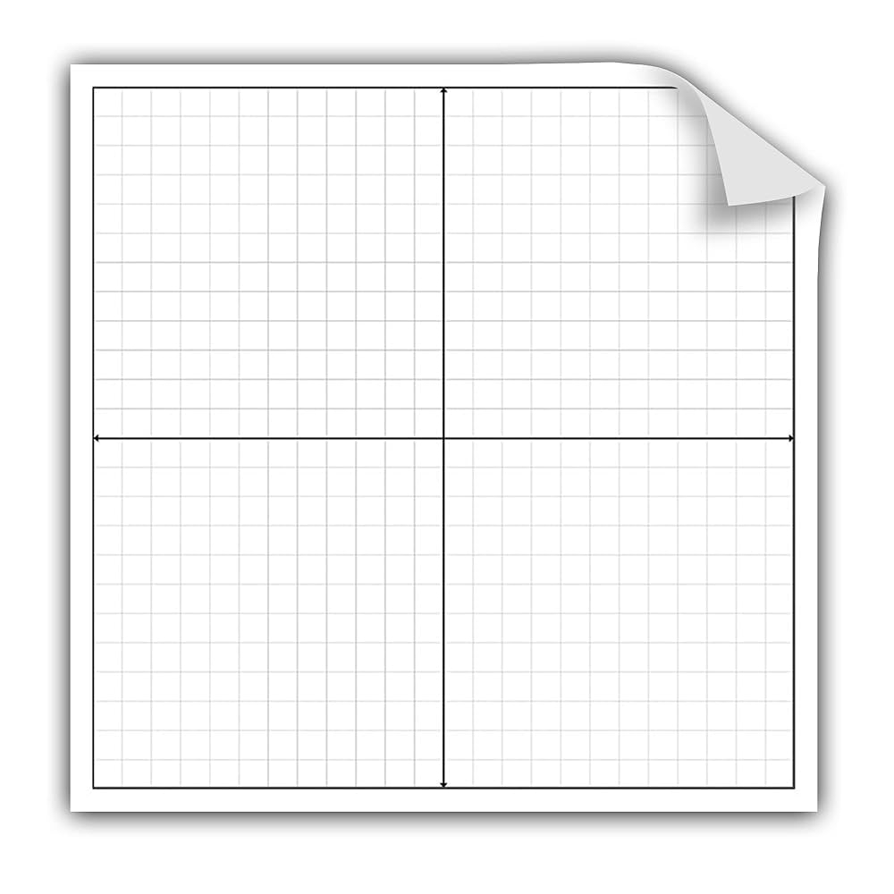 Engineering Paper Geyer Instructional Products Metric Quadrant Graph Paper 4 Quadrants With 1 2 Cm Squares Double Sided Red Lined 500 Sheet Ream Three Hole Punched Blue Planet Square
