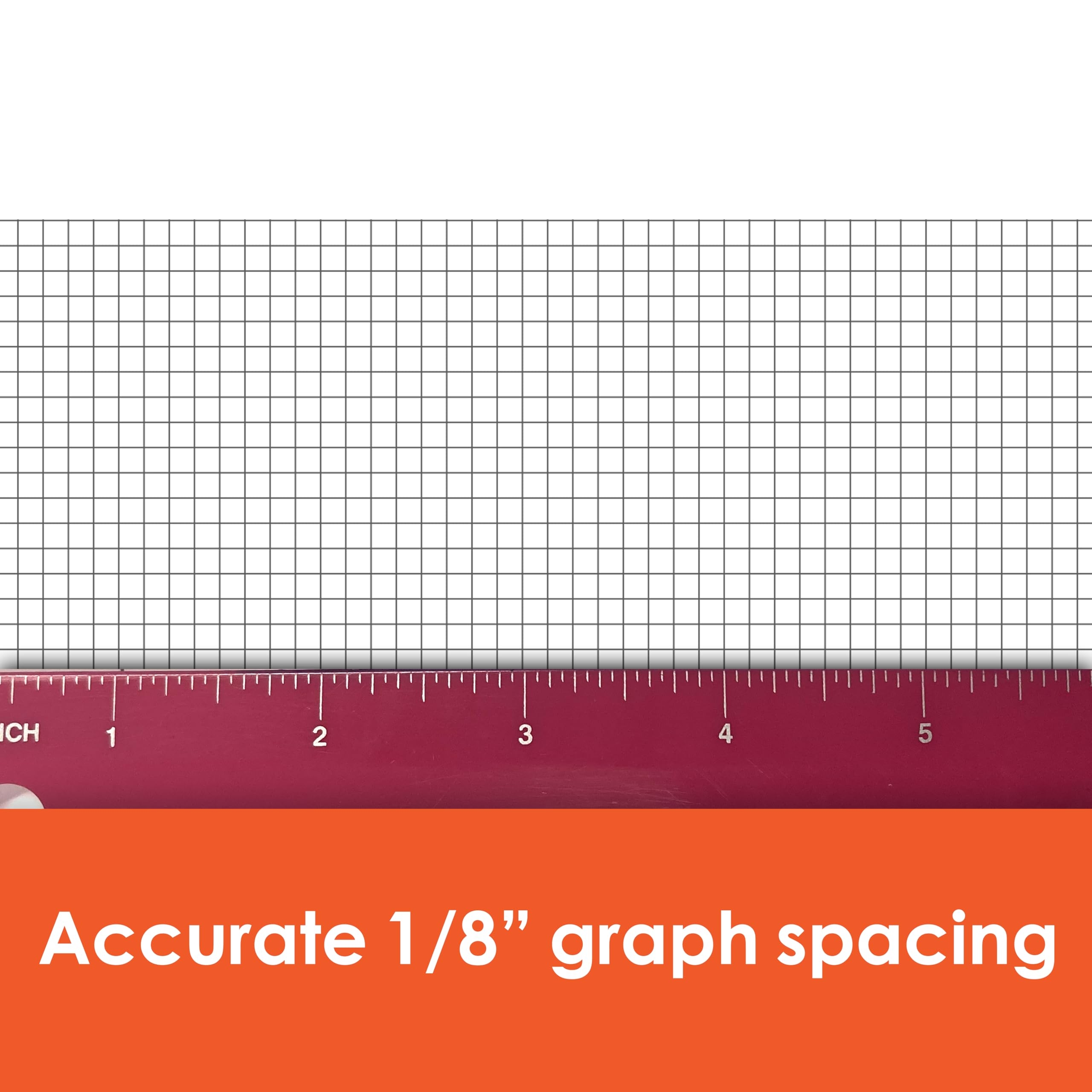 Engineering Paper Geyer Instructional Products Metric Quadrant Graph Paper 4 Quadrants With 1 2 Cm Squares Double Sided Red Lined 500 Sheet Ream Three Hole Punched Blue Planet Square
