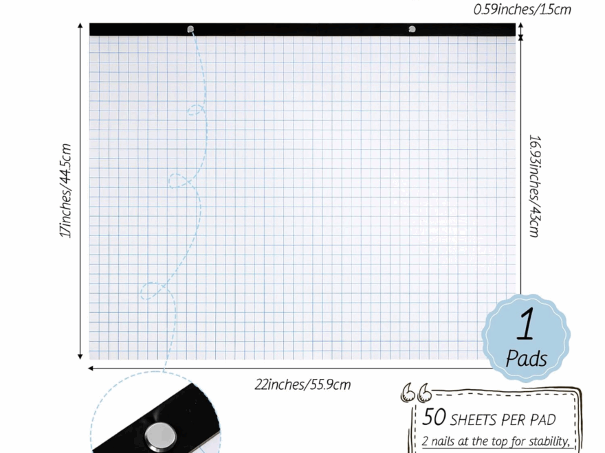 Fainne Large Engineering Graph Paper 22 X17 Landscape 4 X 4 Grid Graph Paper EBay