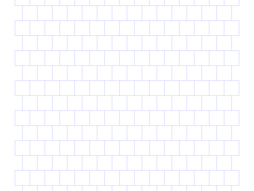 Free Online Graph Paper Brick Layout