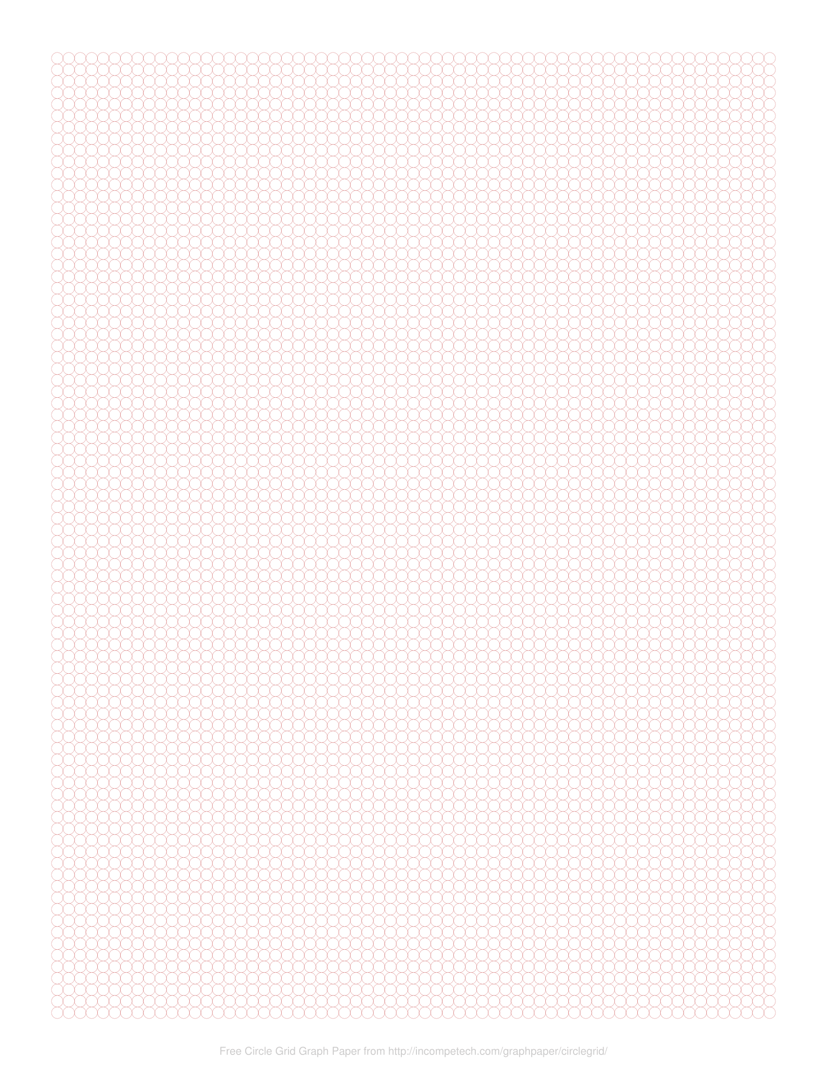 Free Online Graph Paper Circles Grid 