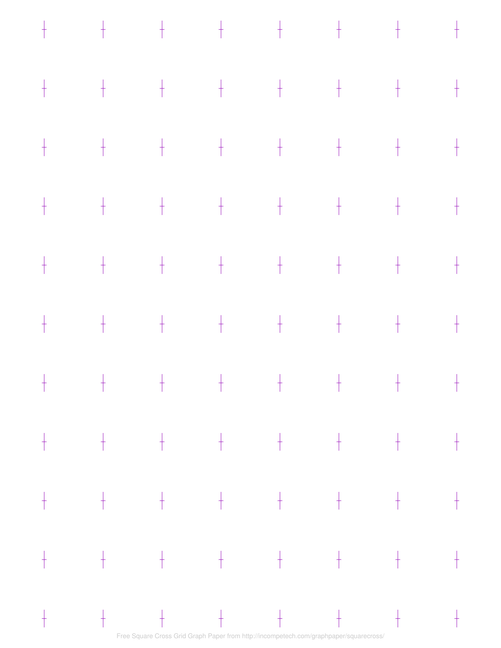 Free Online Graph Paper Square Cross Grid