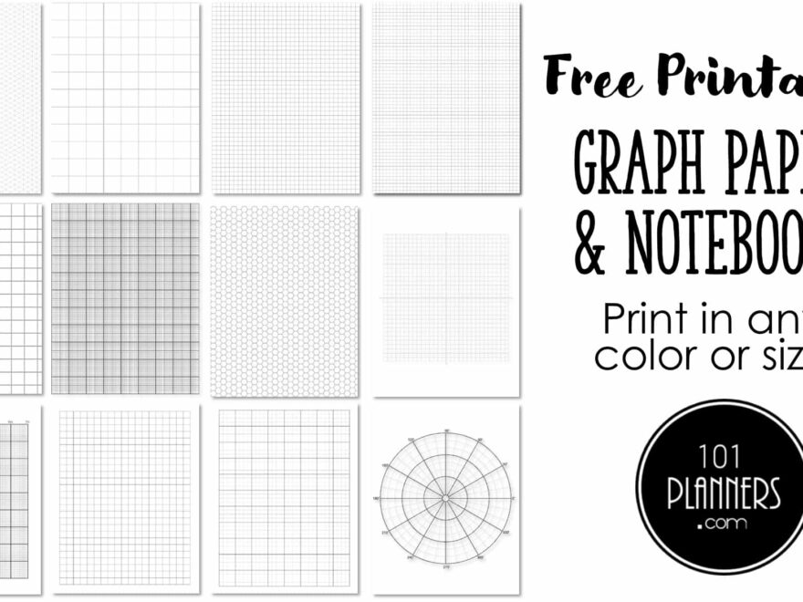 Free Printable Grid Paper Six Styles Of Quadrille Paper Worksheets Library