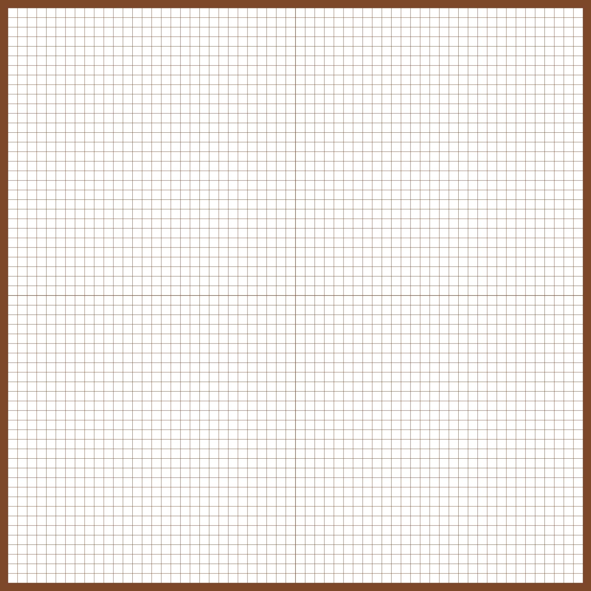 Graph Paper Full Page Printable