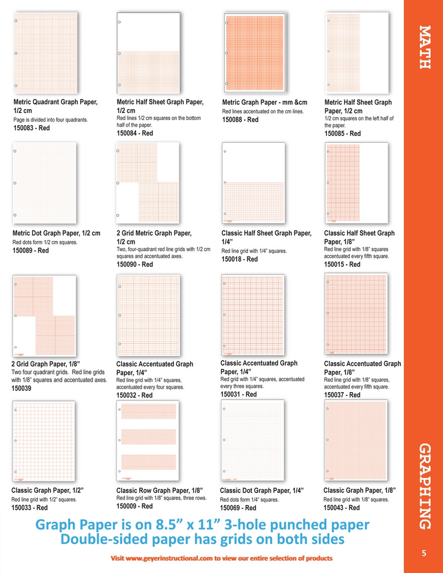 Printable Graph Paper 1/4 Cm
