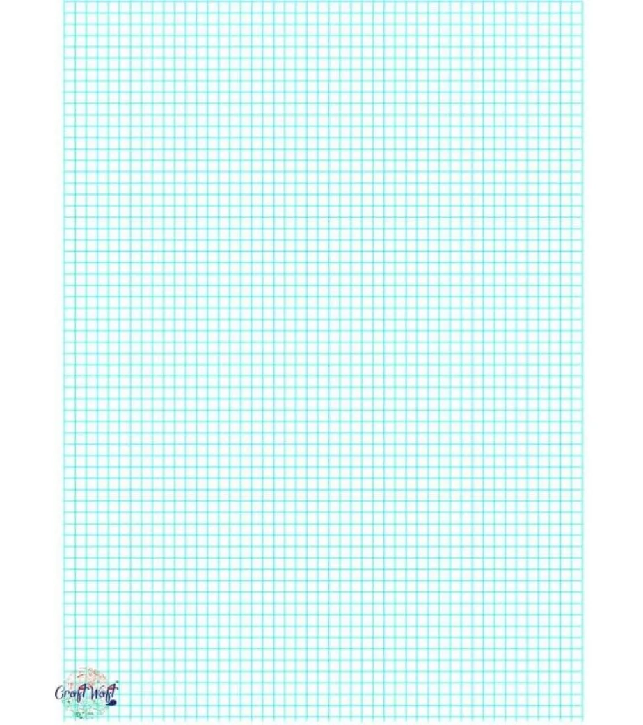 Graph Paper 2mm 100 Sheets Pack Of 1 Craftwart