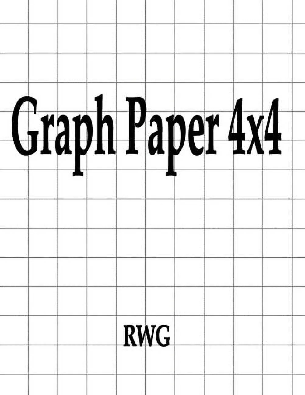 1 X 1 Inch Printable Graph Paper