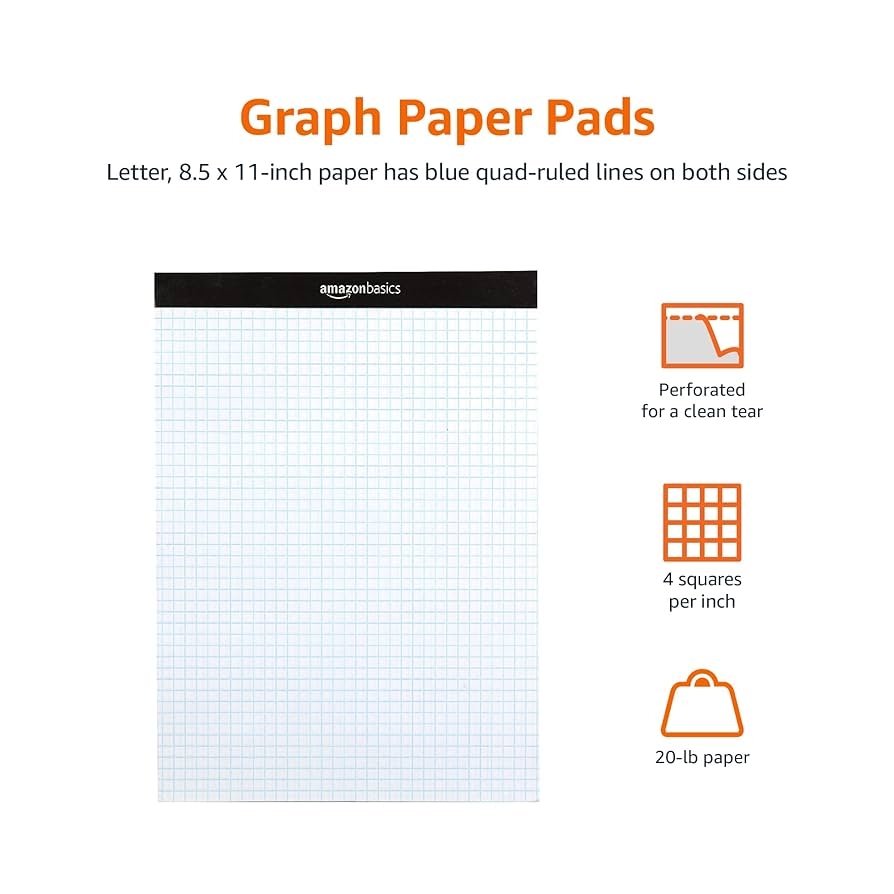 Graph Paper 8.5 X 11 Printable