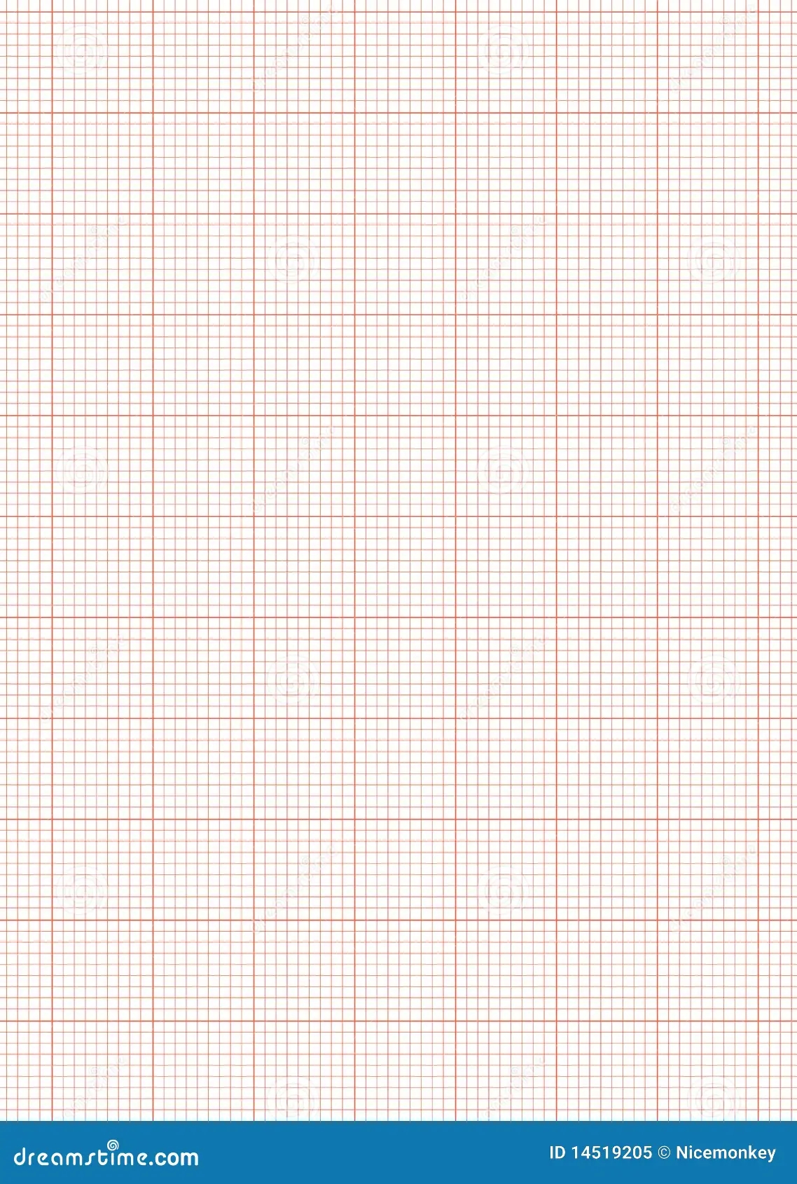 Graph Paper A4 Sheet Red Stock Vector Illustration Of Technical 14519205