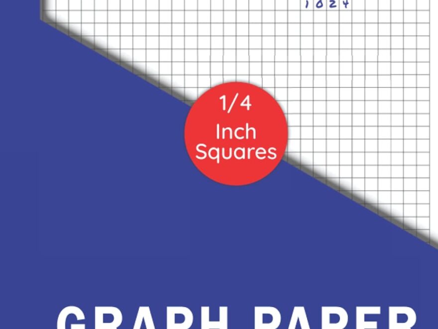 Graph Paper For Multiplication 1 4 Inch Squares Notebook Graph Desertcart Seychelles