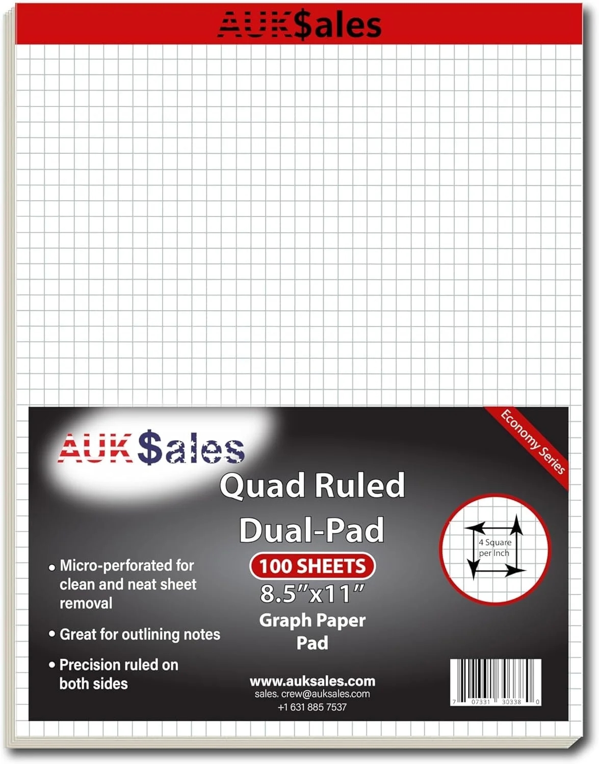 Printable Graph Paper 4 On A Page