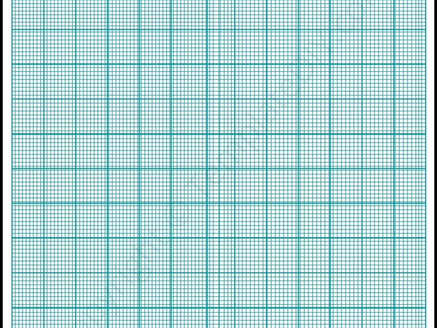 Graph Paper Grid Paper Template Printable PDF Word