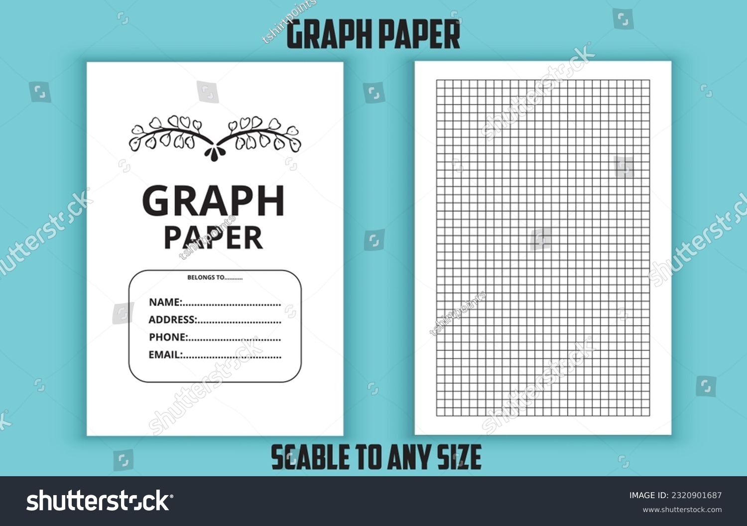 Small Size Graphs On Paper Printable
