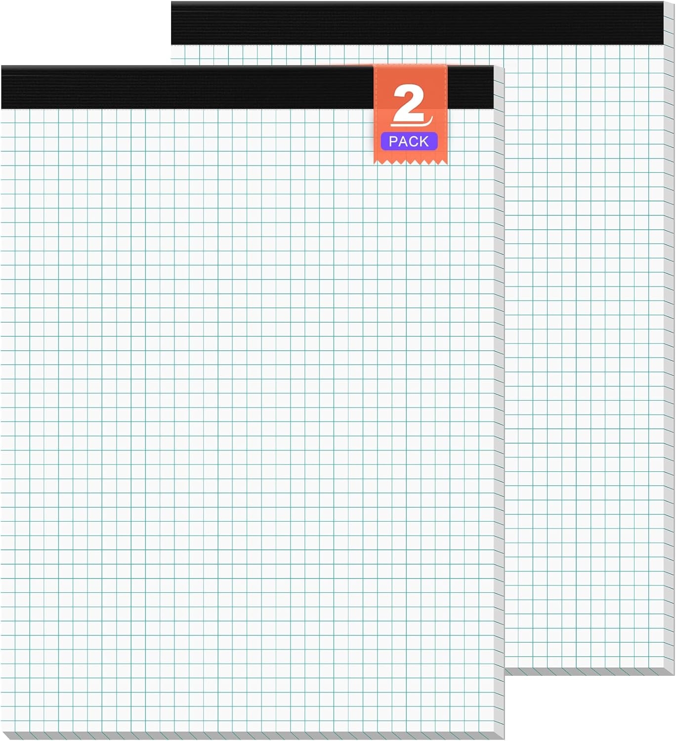 Graph Paper Notebook Ledger 17x11 Quad Ruled Graph Paper Pad 50 Sheets 21 Gram Thick Paper For Drafting Sketching 1 Pack 11x17 Graph Paper