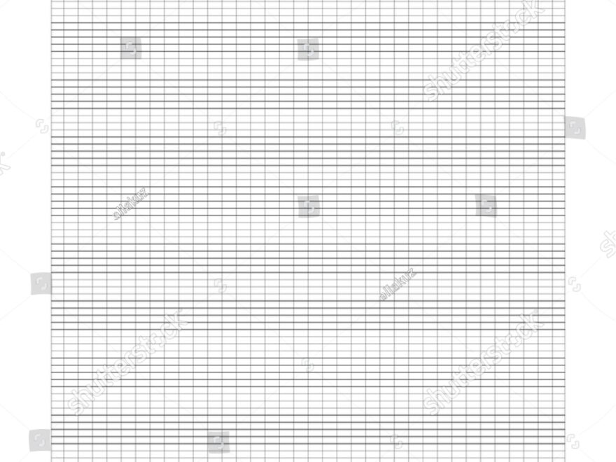 Graph Paper Printable Grid Paper Stave Stock Vector Royalty Free 2128132625 Shutterstock